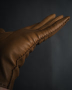 –SPECIAL– "HERMES"
Star perforated leather dress gloves