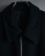 "COMME des GARÇONS HOMME"
96AW Thick wool zip-up coat