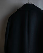 "JOHN LAWRENCE SULLIVAN"
 Large lapel double-breasted mid length coat