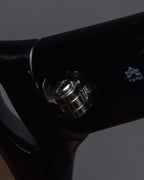 "Christian Dior" Vintage logo hinge oversized sunglasses