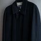 "BURBERRYS" Fly front cashmere blend soutien collar coat