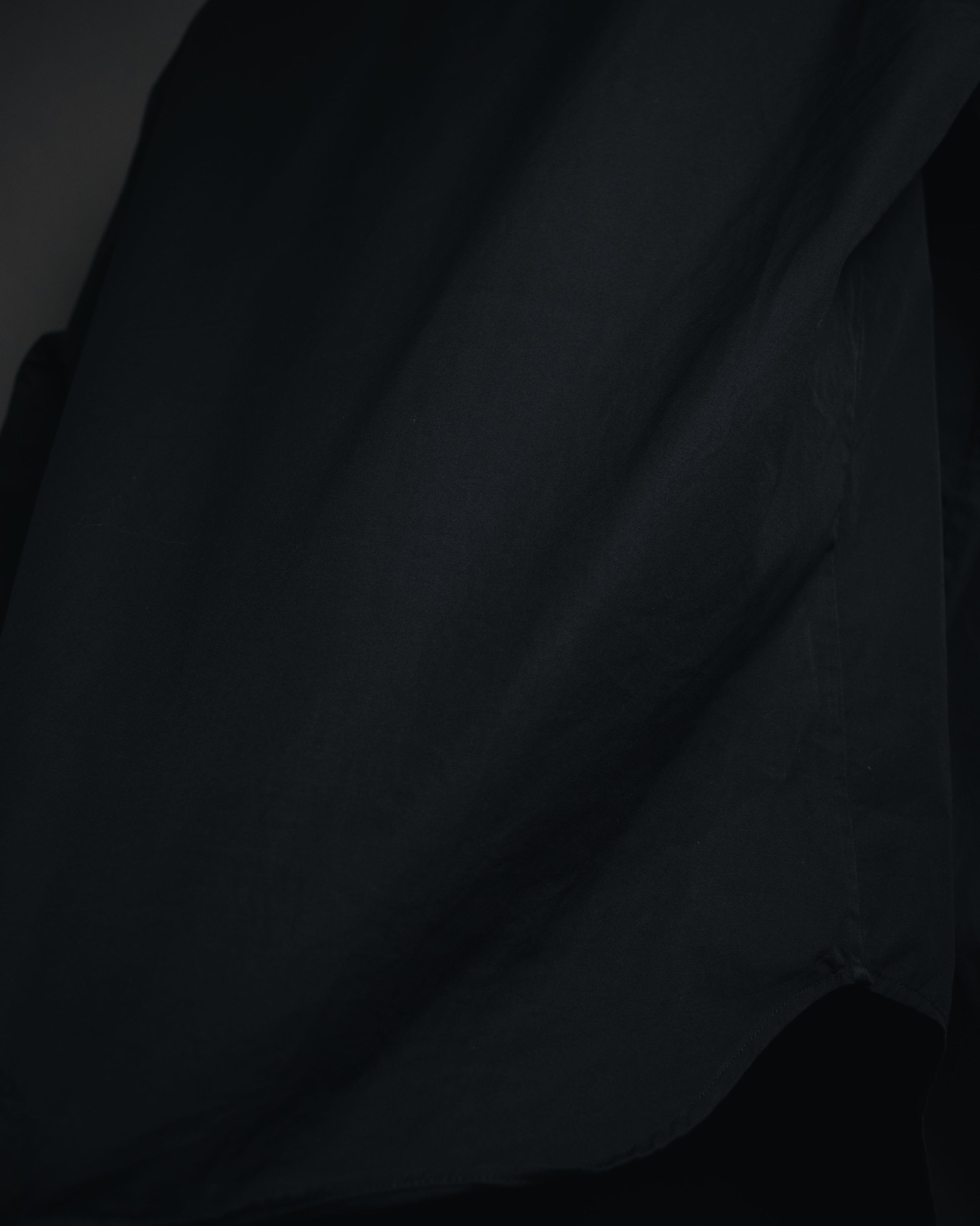 "Maison Margiela" 2017SS minimal fly-front shirt