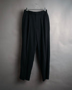 “GAULTIER objet HOMME” 90’s Two tuck wide trousers