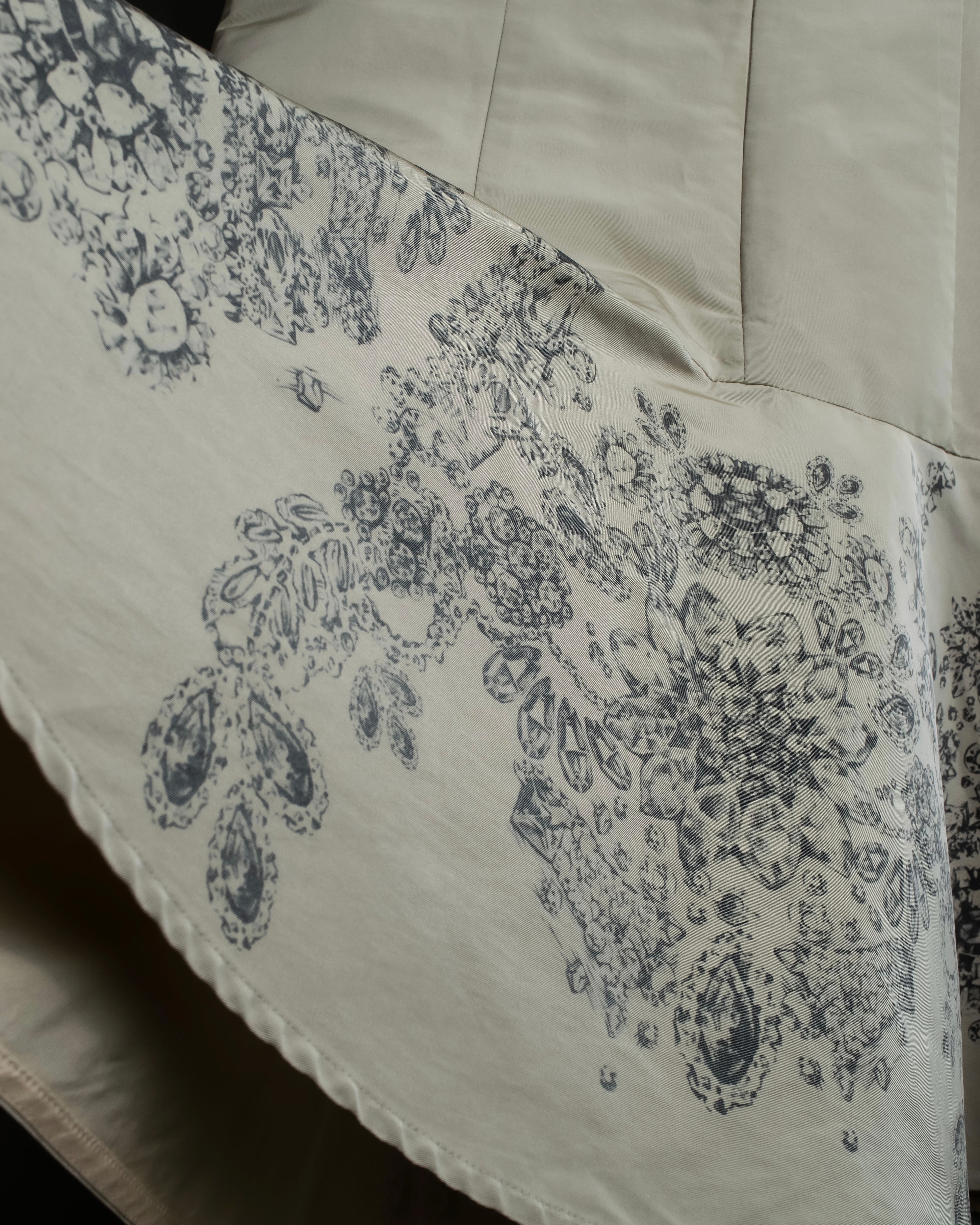 "RED VALENTINO" Baroque print sleeveless dress