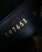 "GUCCI" Horsebit design Princetown heeled loafers