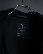 -SPECIAL- "Y's" 15AW Cape design panel oversized stand collar coat