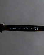 "CHANEL" Butterfly frame brown lens sunglasses