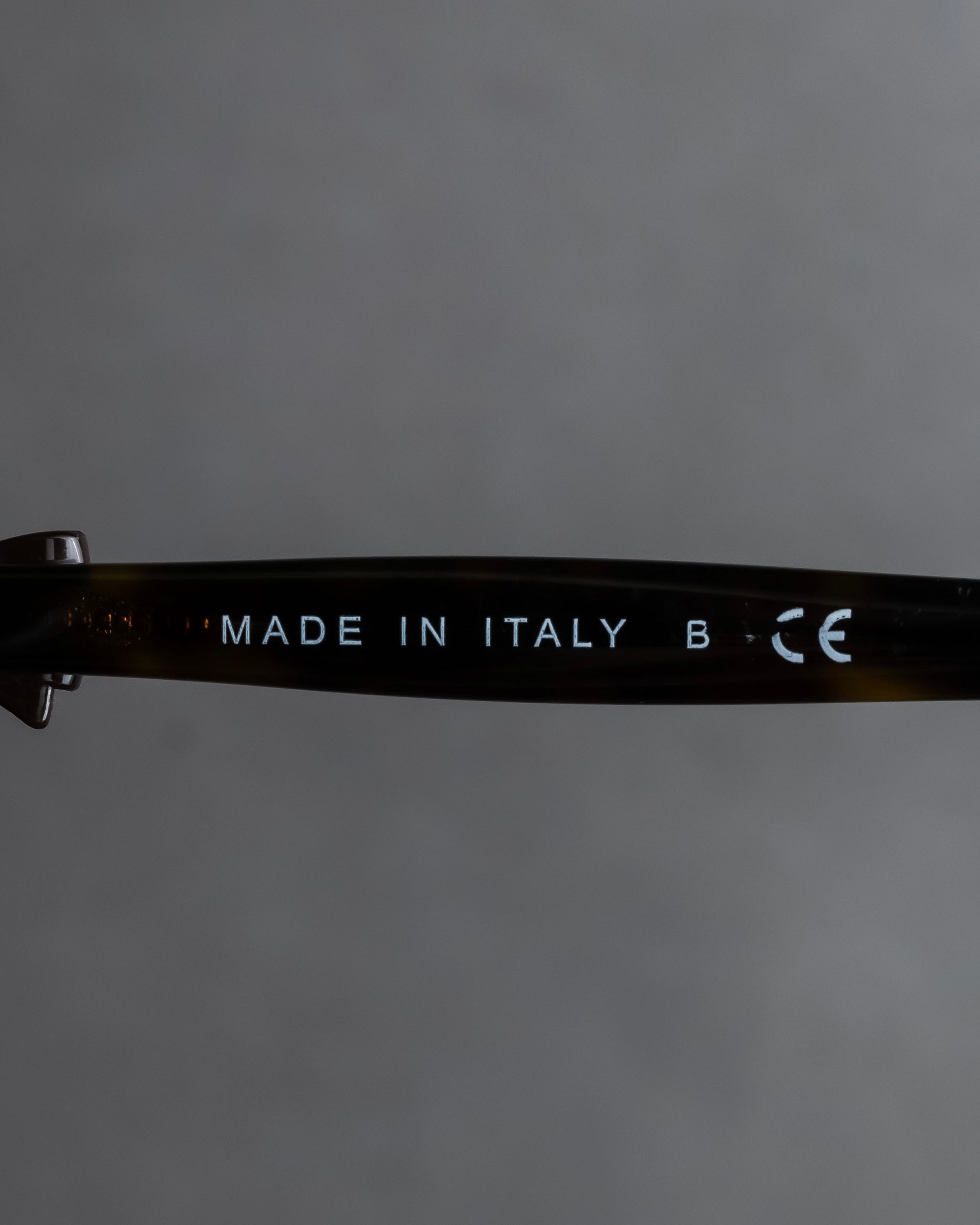 "CHANEL" Butterfly frame brown lens sunglasses