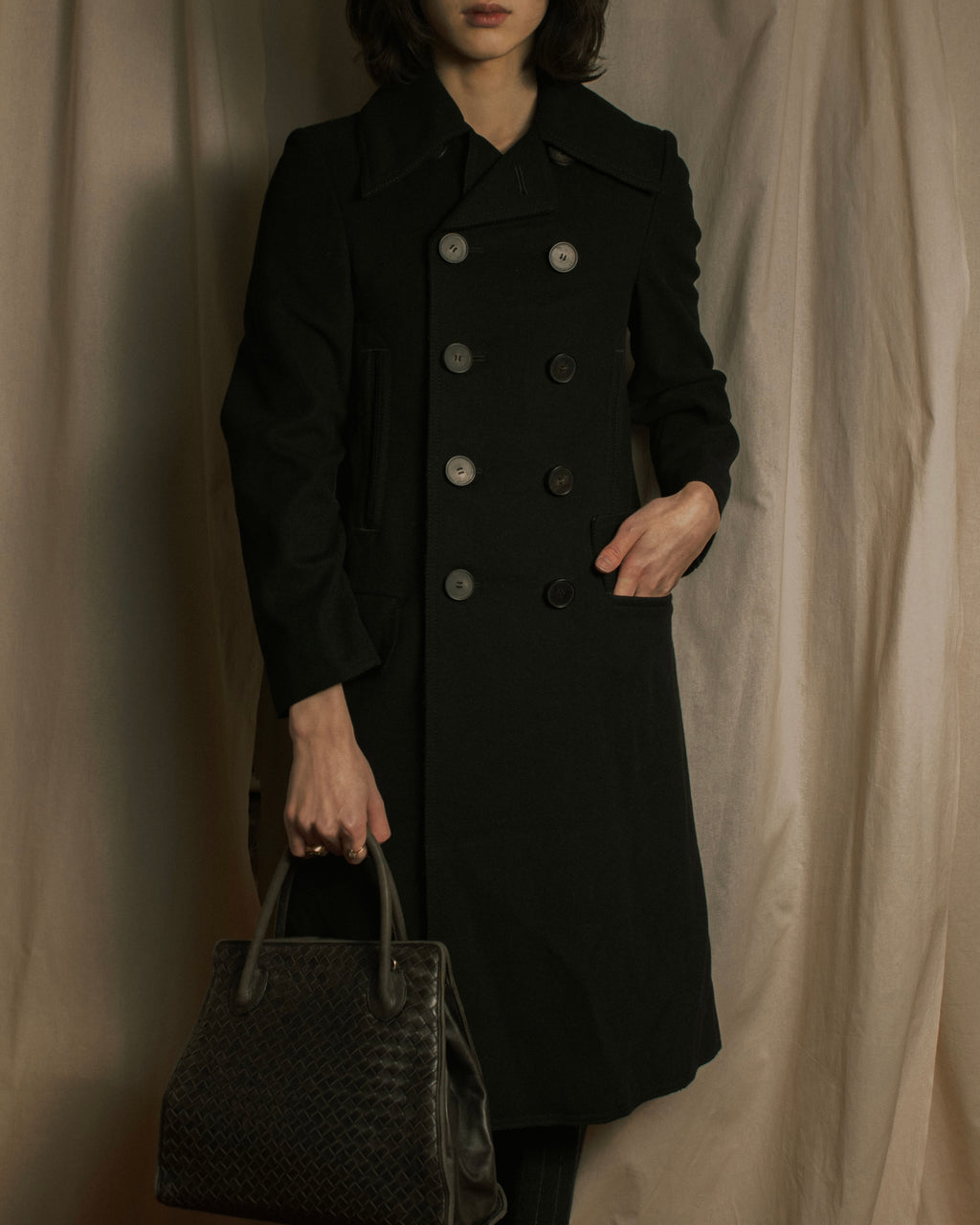 –SPECIAL– "GUCCI"
00’s double-breasted cashmere blend long coat