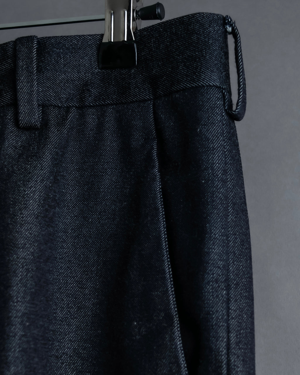 "PRADA" Wool cotton mix navy blue slacks