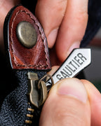 “Jean Paul Gautier” Crocodile-embossed business bag