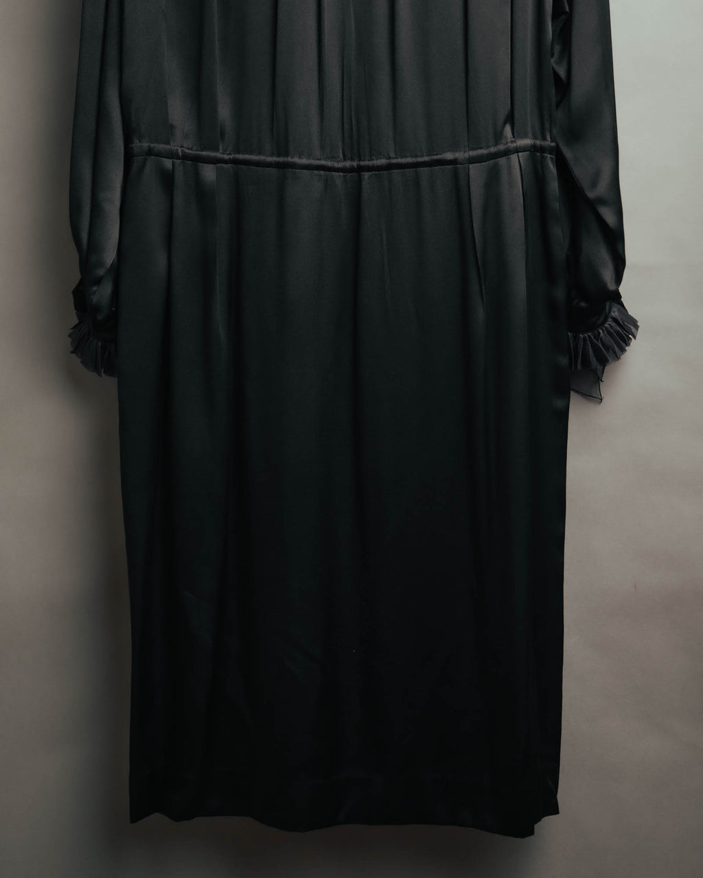 -SPECIAL- “Christian Dior” 90’s Silk pleated ruffle dress