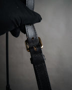 “BURBERRY” 2010’s Brogue tassel leather bag