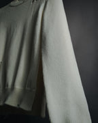 "Maison Margiela" 2022SS Destroyed rib-knit sweater