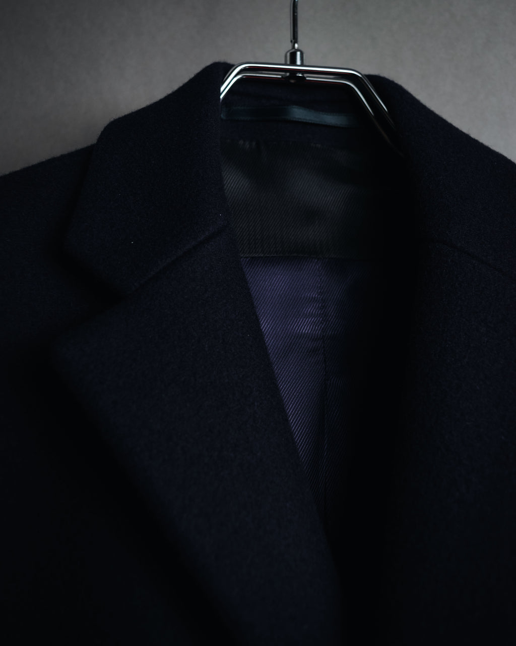 "Acne Studios" 2016-20’s rigid wool melton chester coat