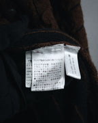 "Salvatore Ferragamo" 00’s Cashmere blend shawl-collar knit cardigan