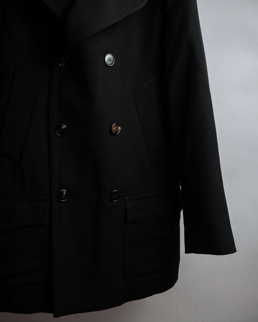 "Dolce & Gabbana" Navy originated Italian tailored pea coat