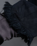 “Jean Paul Gautier” Fringe detailed  asymmetry shear top