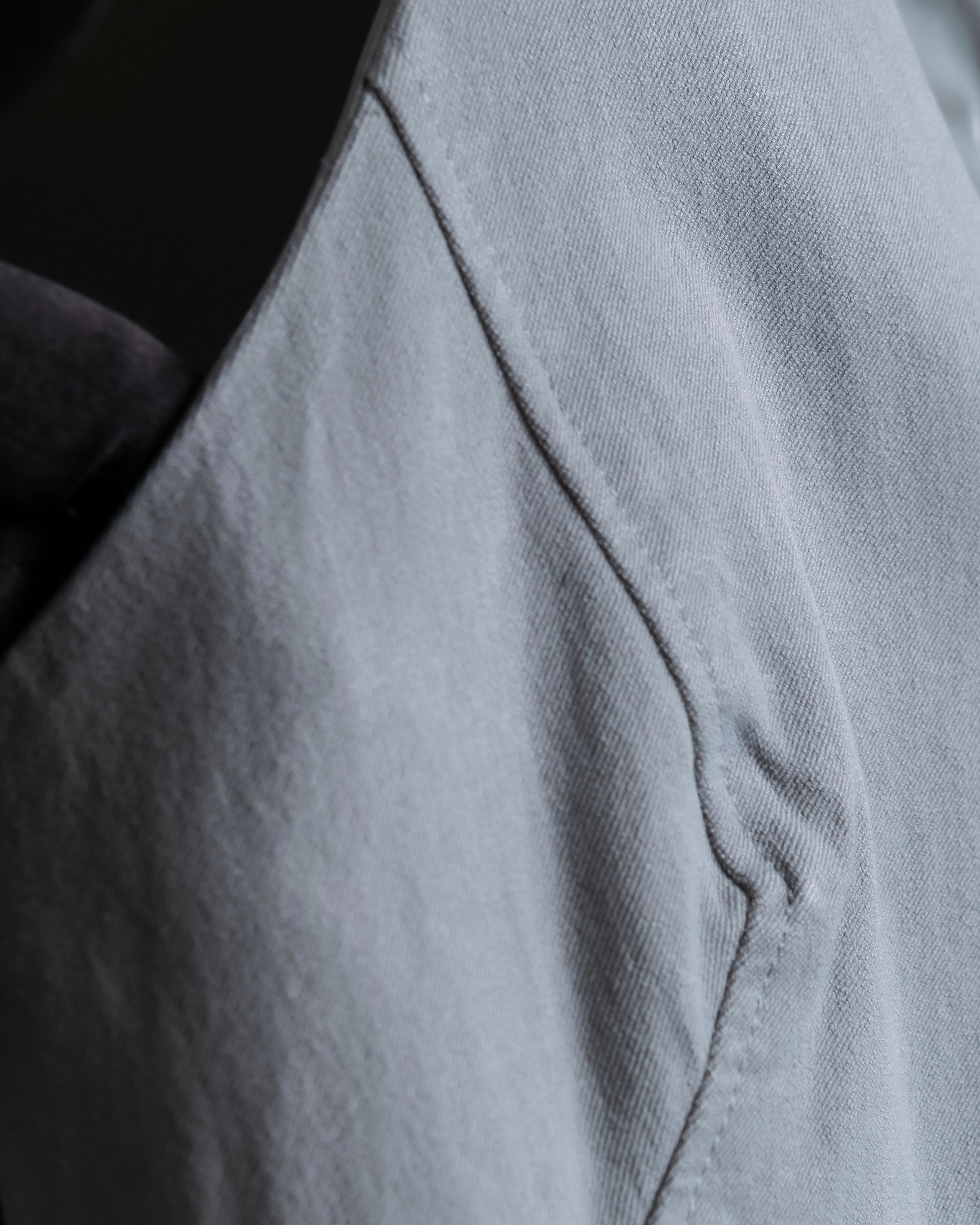 “Helmut Lang” Asymmetry designed v neck one piece