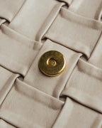 -SPECIAL- “Salvatore Ferragamo” 2020-2022 Woven vara chain shoulder bag