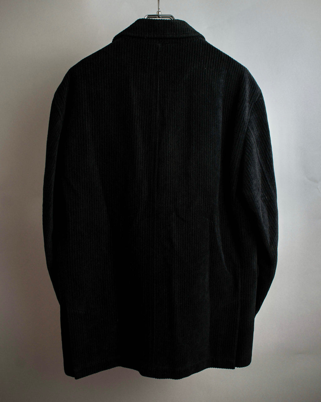 "BURBERRY" Thick wale corduroy oversized tailored jacket