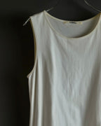 "LIMI feu" Asymmetrical hem cut sleeveless dress