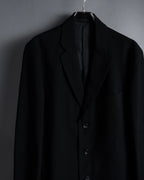 "ISSEY MIYAKE" 00AW Simple detail wool tailored jacket
