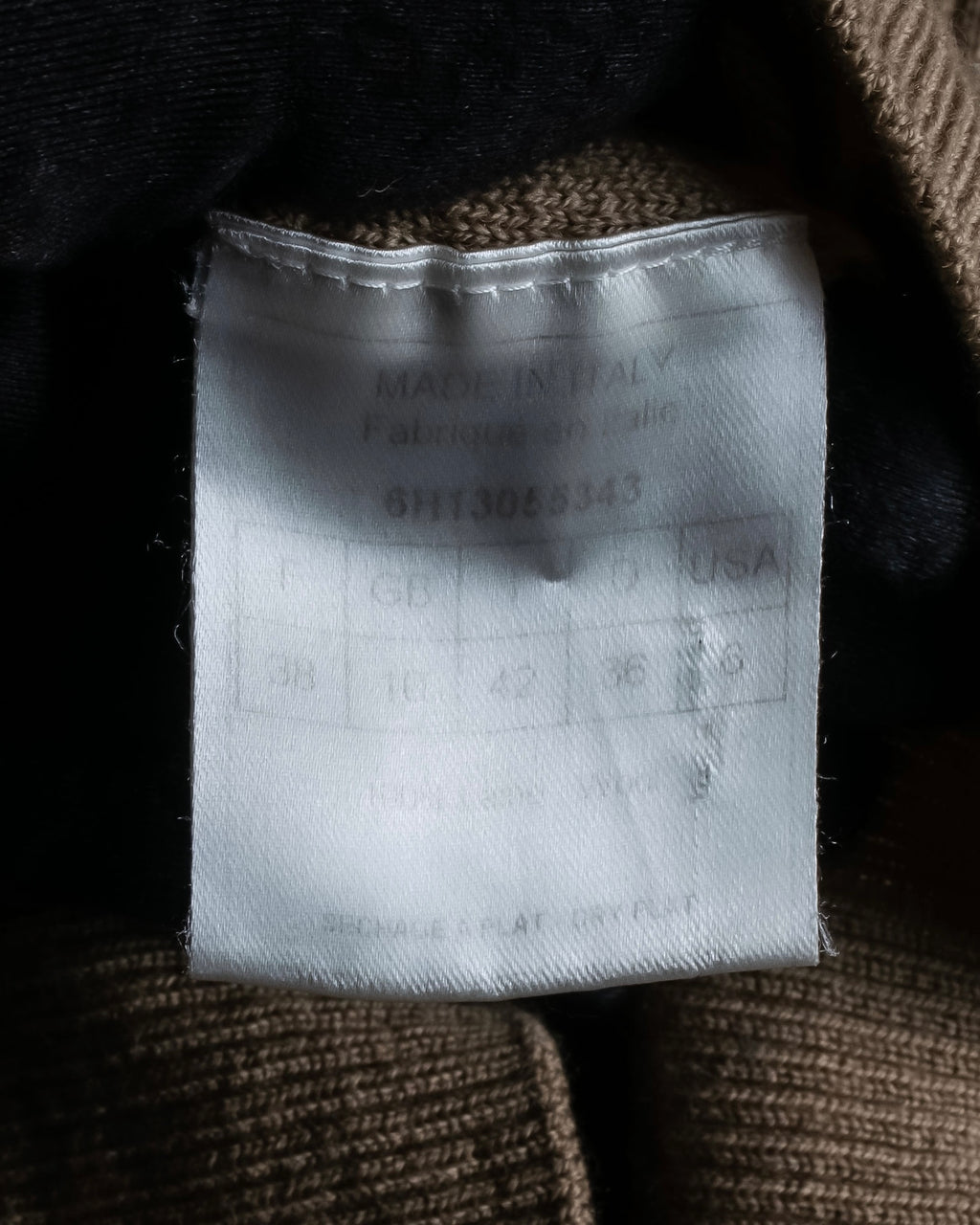 "Christian Dior" John Galliano period elbow patch knit