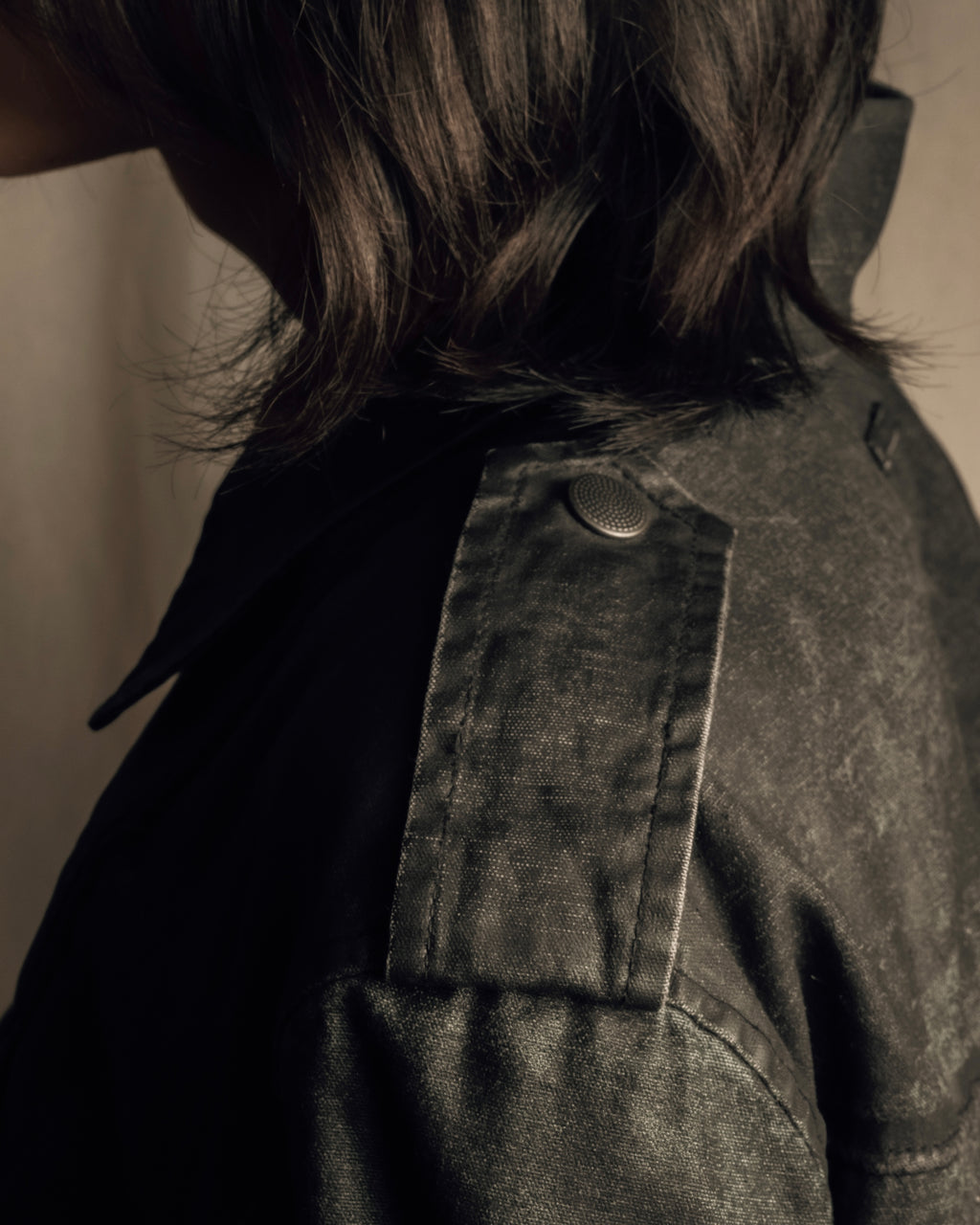 "JEAN PAUL GAULTIER" Firm finish double-zip belted mid-length coat