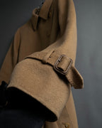 "Aquascutum" Traditional detail belted long trench coat