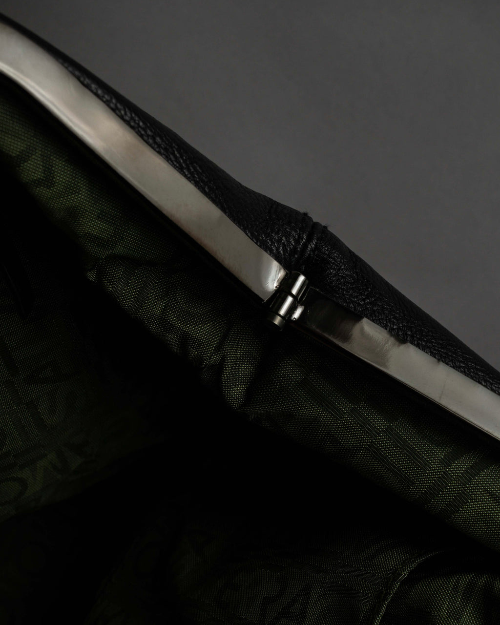 "Salvatore Ferragamo" Draping design lace-up detail leather bag