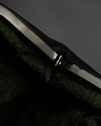 "Salvatore Ferragamo" Draping design lace-up detail leather bag