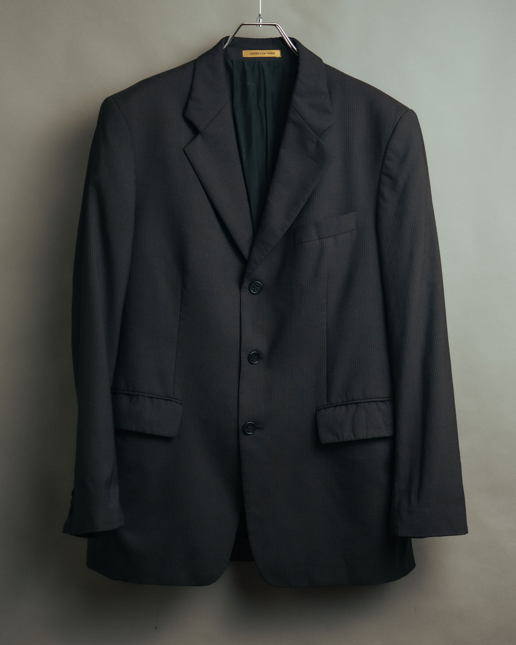 -MOOD Vintage Collections-
90’s Pinstripe wool tailored jacket
by Yves Saint Laurent pour homme