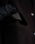 "miss Chloe" Fur collar switching design wool coat