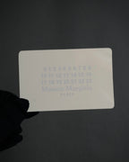 "Maison Margiela" 2020SS tabi sole patch zip wallet