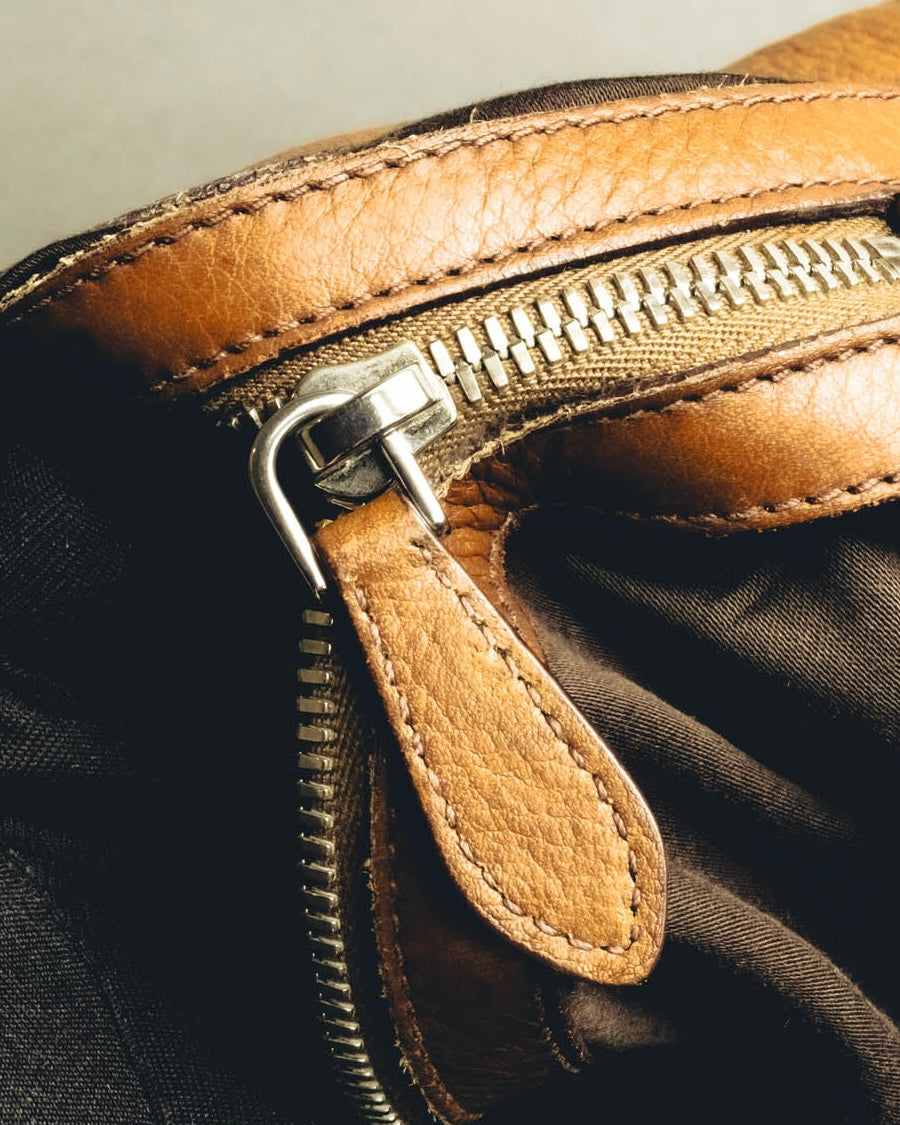 "JIL SANDER" Soft grained leather shoulder bag