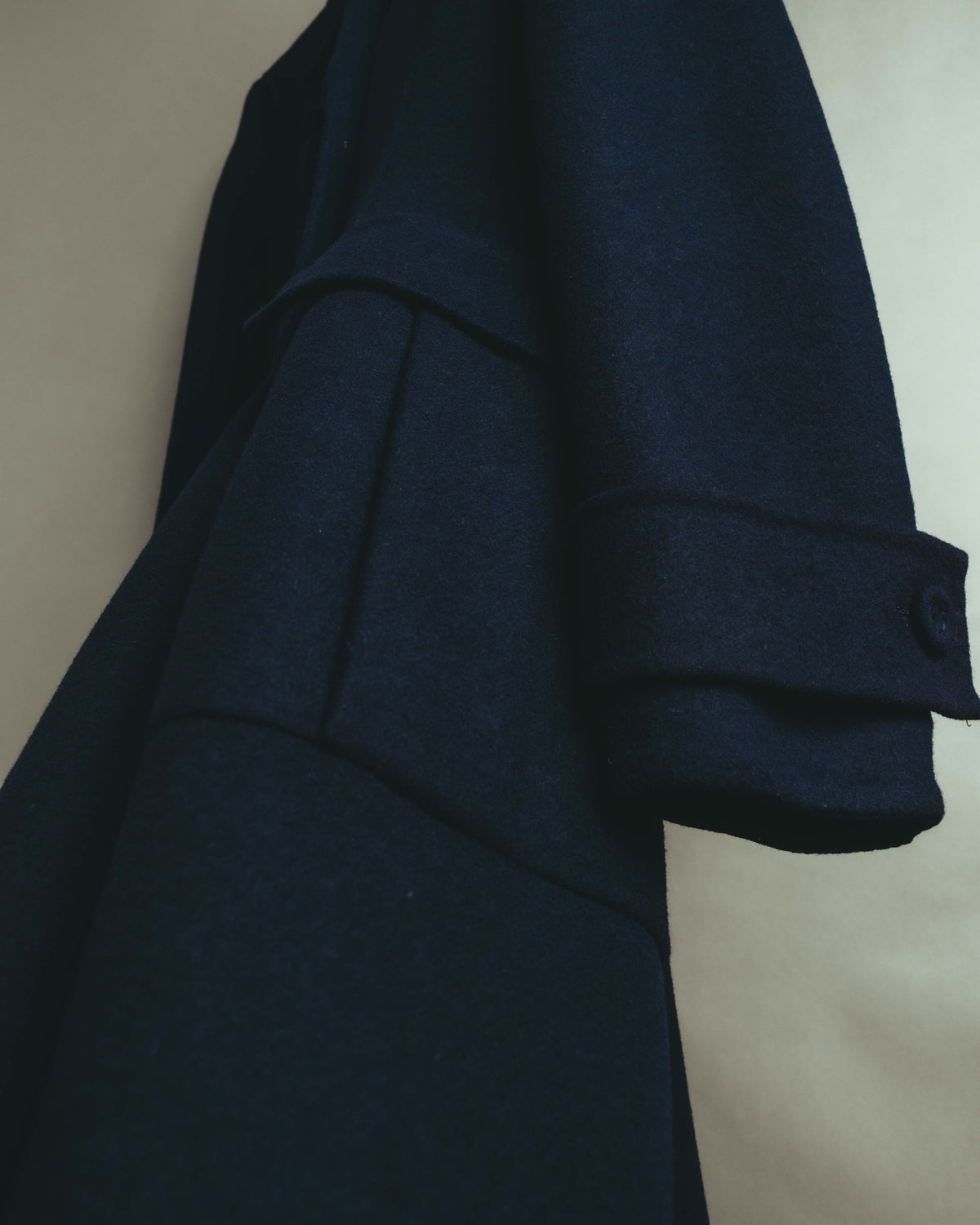-SPECIAL- “Christian Dior” 2017 AW Navy double breasted A line long coat