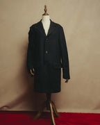 “MOSCHINO” 90’s-00’s wool cashmere tailored long coat