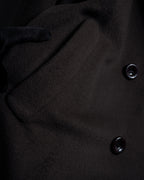 "Vintage 100% pure cashmere long chester coat"