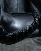 "TOM FORD" Fringe detail western long boots