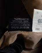 "BURBERRYS" 80's-90's Camel tone cashmere mix chester coat