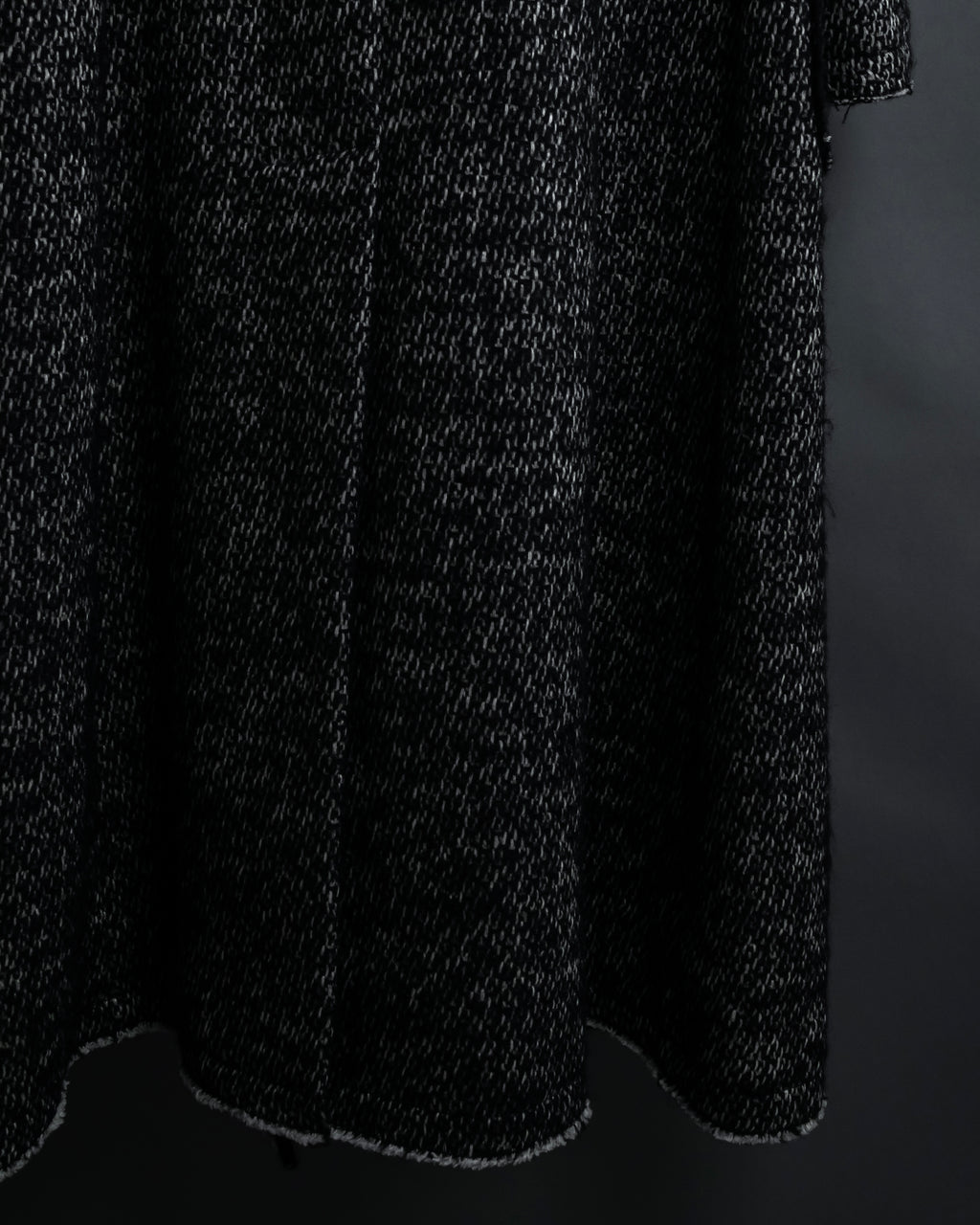 "Dolce & Gabbana" Double-breasted beautiful tweed long coat