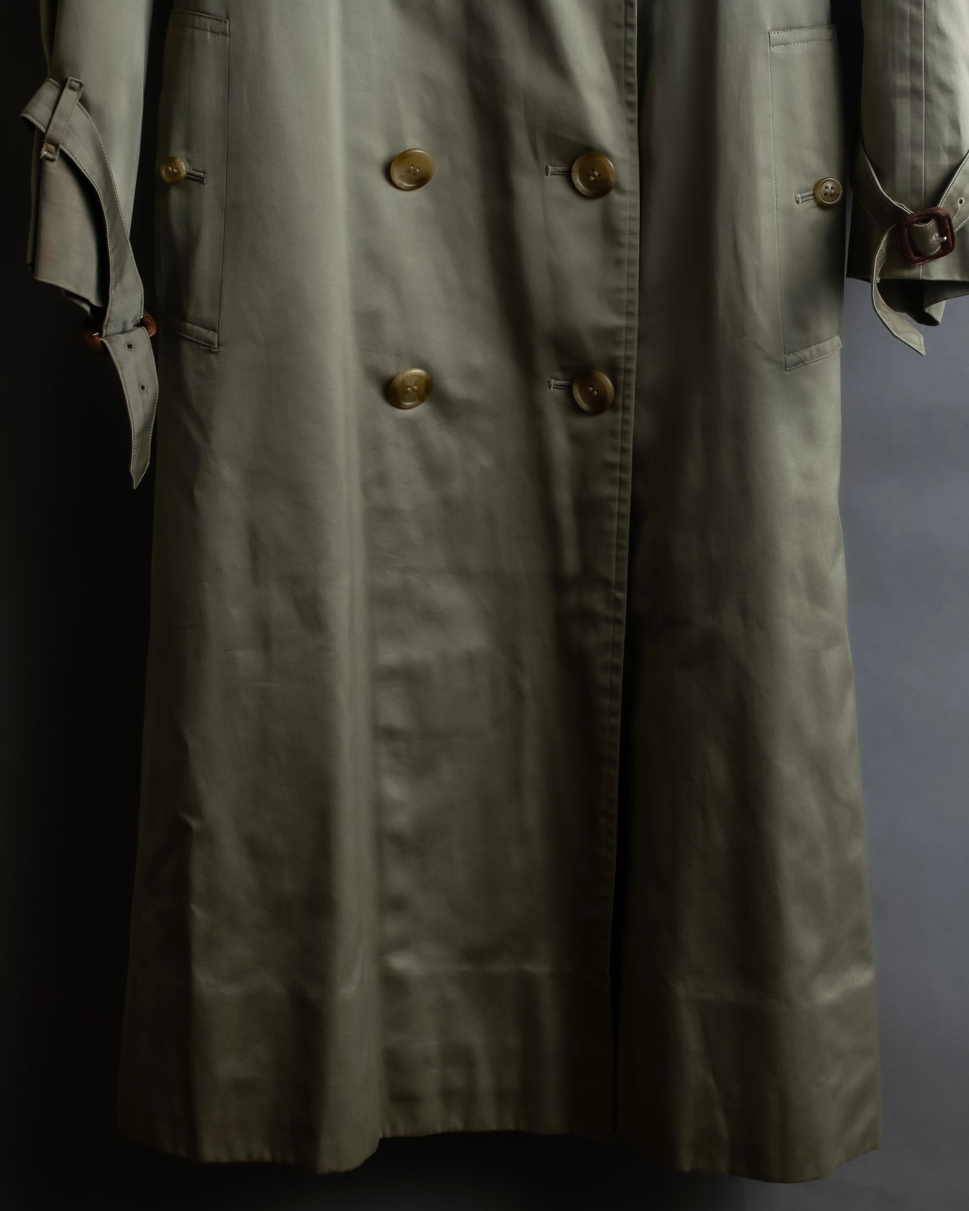 "Burberrys" Vintage water-repellent cotton oversized trench coat