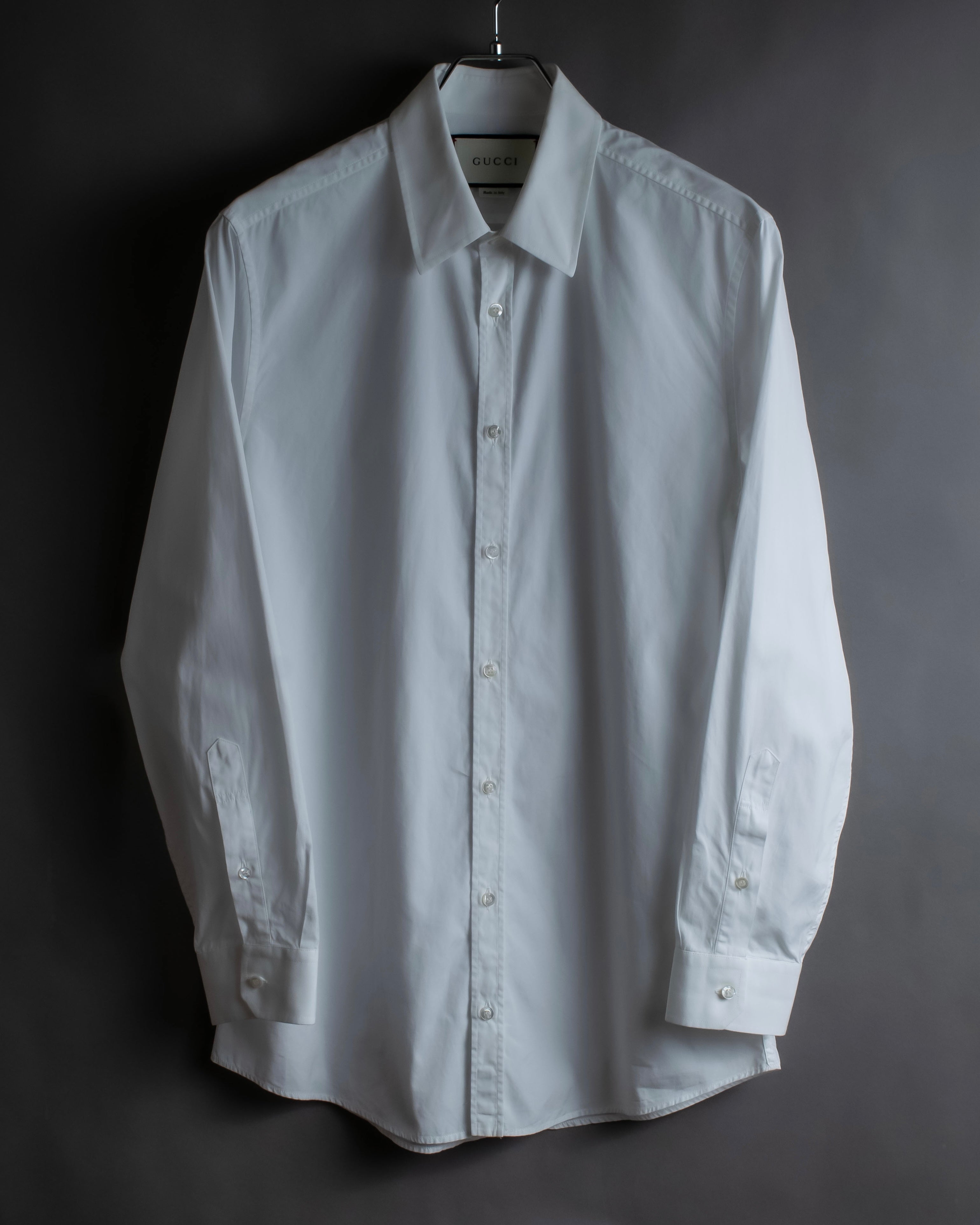 "GUCCI" Michele period regular white shirt