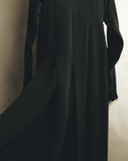 "BURBERRY" 2010's-20's Pleated silk midi dress