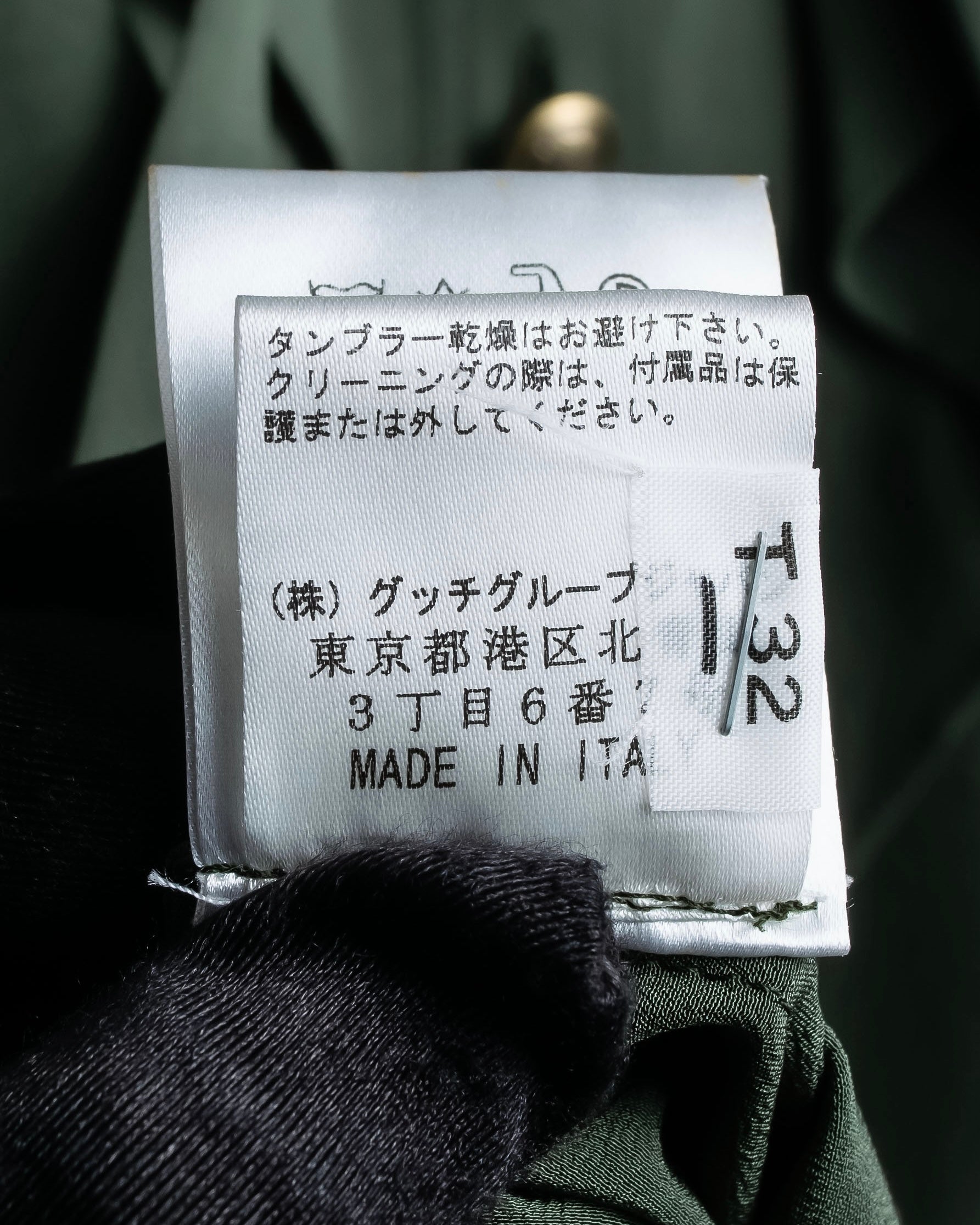 "GUCCI" Tab design bowtie blouse