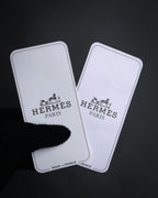 “HERMES” 2000’s Jumbo hook leather gloves