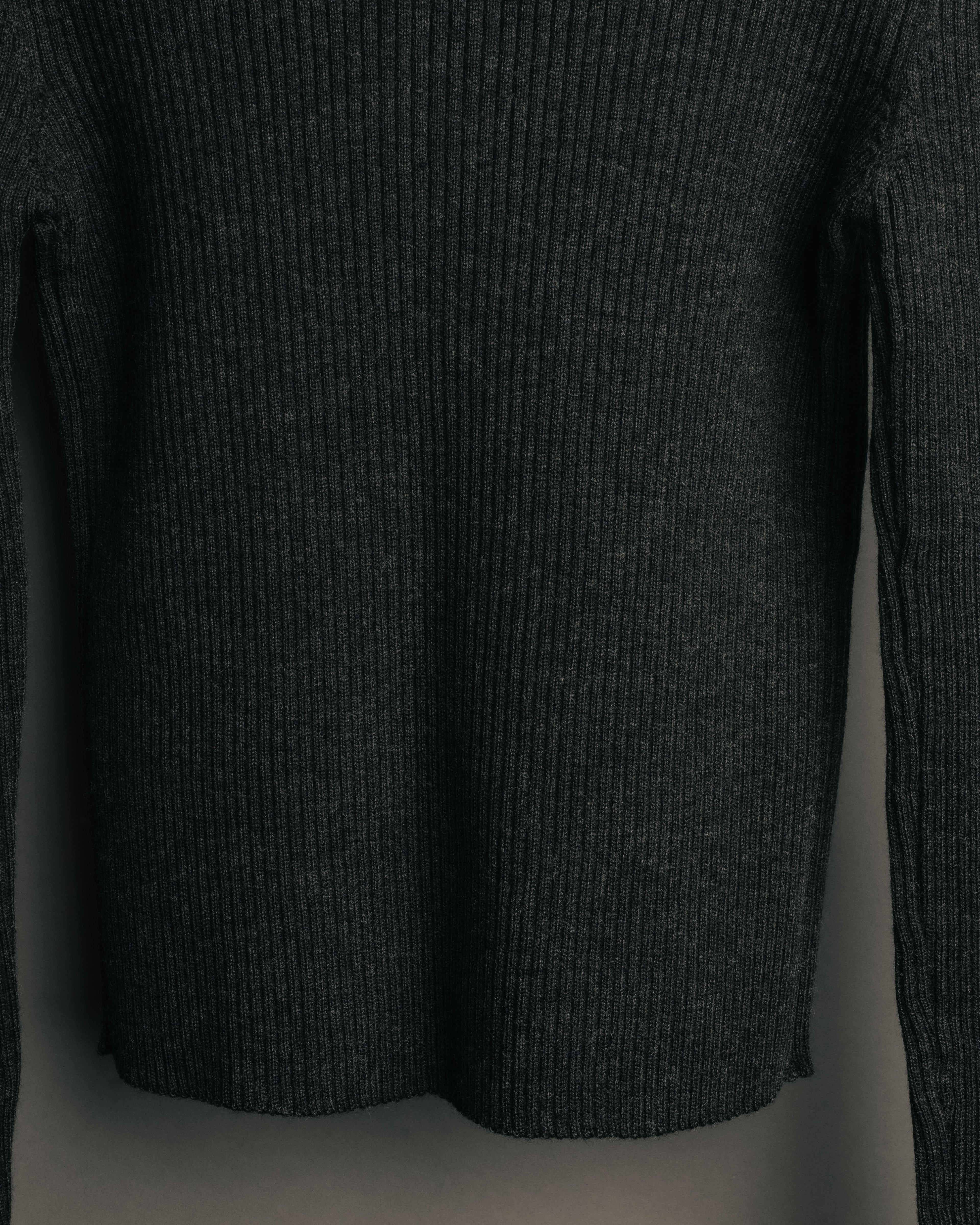 “GUCCI” 90’s-00’s Ribbed knit cardigan with gold buttons