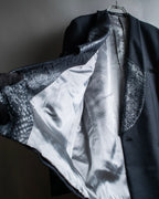 Vintage lapel design tailored jacket