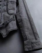 "STELLA McCARTNEY" Multi detail belted denim jacket